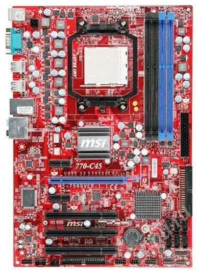 Лот: 533884. Фото: 1. На гарантии!!! SocAM3 AMD770 MSI... Материнские платы