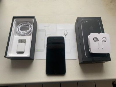 Лот: 17562767. Фото: 1. iphone 7 128 Gb чёрный. Смартфоны