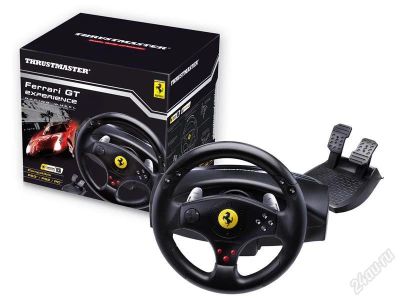 Лот: 1115065. Фото: 1. Руль Thrustmaster ferrari GT. Рули, джойстики