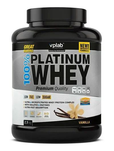 Лот: 15304240. Фото: 1. Протеин 100% Platinum Whey (VP... Спортивное питание, витамины