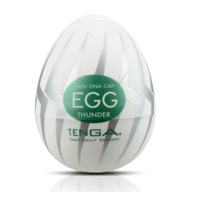 Лот: 5369811. Фото: 1. Мастурбатор яйцо TENGA Thunder... Игрушки