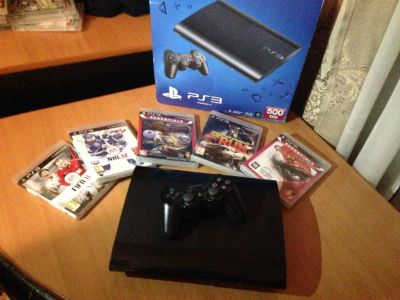Лот: 6209561. Фото: 1. Sony PlayStation 3 500gb super... Игровые приставки, консоли