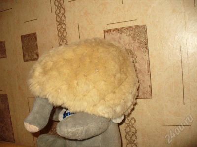 Лот: 635415. Фото: 1. шапка-беретка вязанный кролик. Головные уборы
