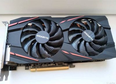Лот: 17674276. Фото: 1. Видеокарта RX 480 8gd. Видеокарты