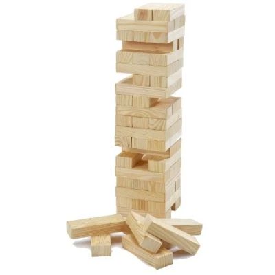 Лот: 9213814. Фото: 1. Настольная игра Jenga (Джэнго... Настольные игры, карты