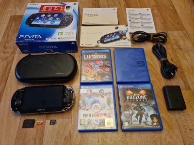 Лот: 16960294. Фото: 1. Прошитая PS Vita (Playstation... Игровые приставки, консоли