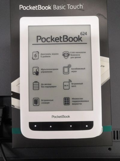 Лот: 14831169. Фото: 1. Электронная книга PocketBook 624... Электронные книги