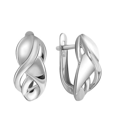 Лот: 23871144. Фото: 1. Серьги TALANT из серебра. Серьги, каффы