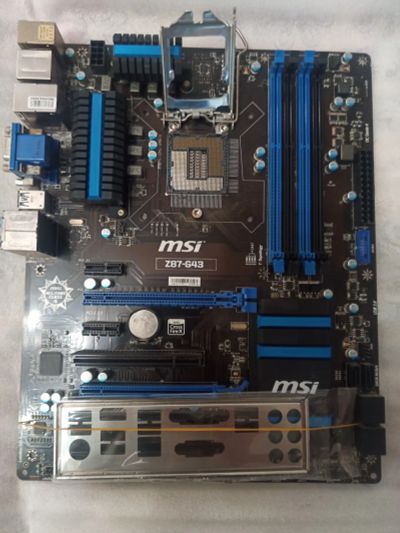 Лот: 19877923. Фото: 1. MSI Z87-G43. Материнские платы