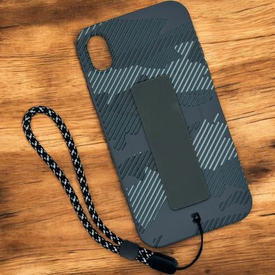 Лот: 25127407. Фото: 1. Чехол iPhone XR Камуфляж с держателем... Чехлы, бамперы