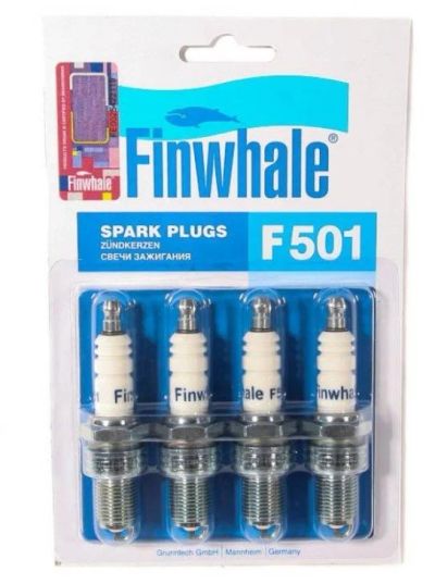Лот: 16646601. Фото: 1. Свечи зажигания Finwhale 501 ВАЗ... Двигатель и элементы двигателя