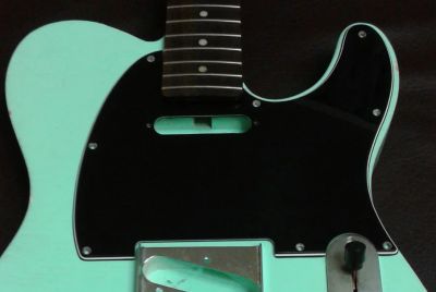 Лот: 4151544. Фото: 1. Fender telecaster pickguard black. Гитары