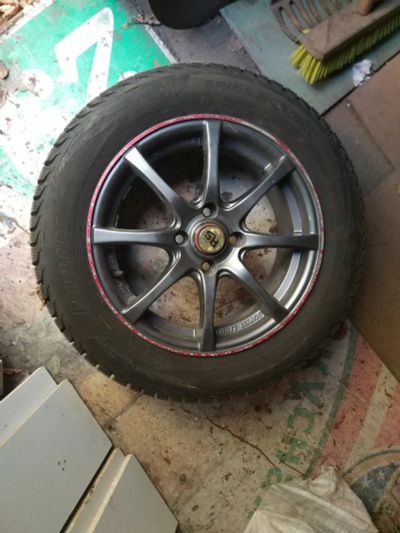 Лот: 16655168. Фото: 1. Колёса диски RS wheels 4x100 r15... Шины на дисках