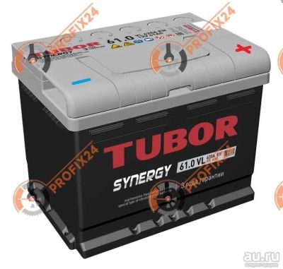 Лот: 13288343. Фото: 1. Аккумулятор TUBOR SYNERGY 61 А... Аккумуляторы