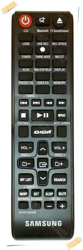 Лот: 16190632. Фото: 1. Пульт SAMSUNG AH59-02694B. Пульты ДУ