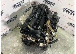 Лот: 17891144. Фото: 1. Двигатель Mazda Atenza GG3S L3-DE... Двигатель и элементы двигателя