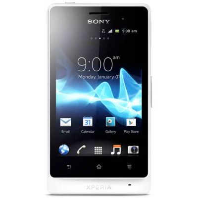 Лот: 5262706. Фото: 1. Sony Xperia GO ST27i White (возможен... Смартфоны