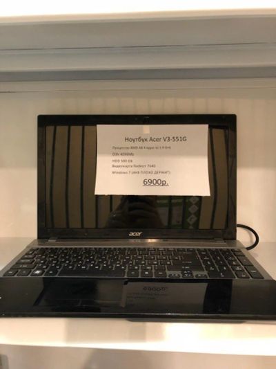 Лот: 10738184. Фото: 1. Ноутбук Acer V3-551G. Ноутбуки