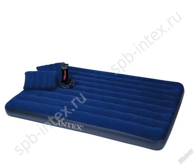 Лот: 5934925. Фото: 1. Матрас надувной Intex Classic... Другое (спортивные товары)