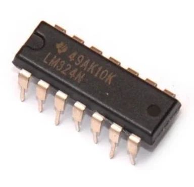 Лот: 12520098. Фото: 1. Операционный усилитель LM324N... Микросхемы