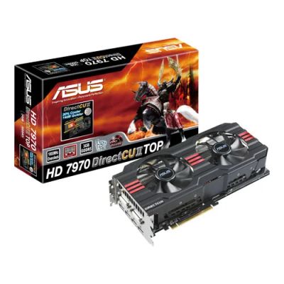 Лот: 4974008. Фото: 1. ASUS Radeon HD 7970 1000Mhz PCI-E... Видеокарты