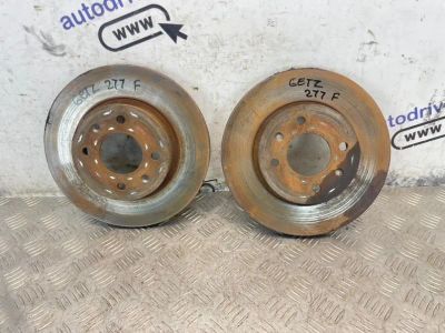 Лот: 25601046. Фото: 1. диски тормозные Hyundai Getz. Тормозная система