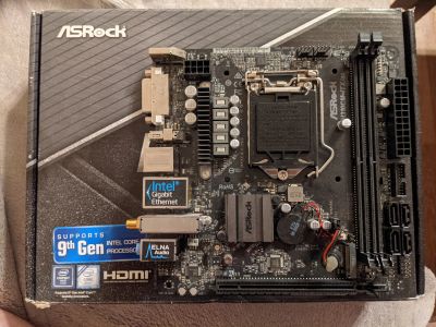 Лот: 17931870. Фото: 1. Asrock h310cm-itx/ac(mini-itx). Материнские платы