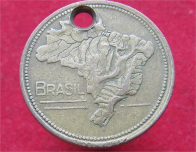 Лот: 10877310. Фото: 1. Монета №18690 Бразилия, 1946год. Остальные страны