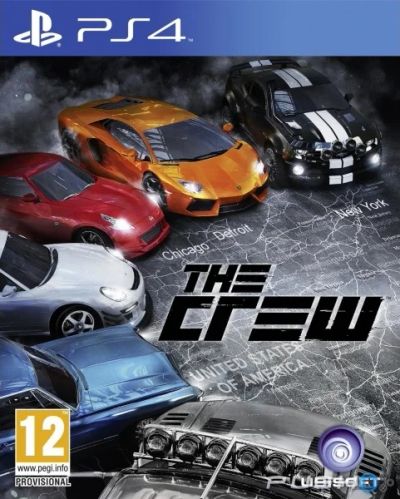 Лот: 6106081. Фото: 1. Игра The Crew ps4 полностью на... Игры для консолей