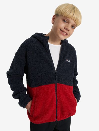 Лот: 25536323. Фото: 1. Толстовка для мальчиков FILA... Легкие куртки, толстовки