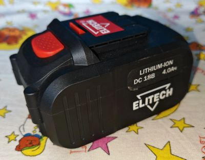 Лот: 25263293. Фото: 1. Аккумуляторная батарея Elitech... Батарейки, аккумуляторы, элементы питания