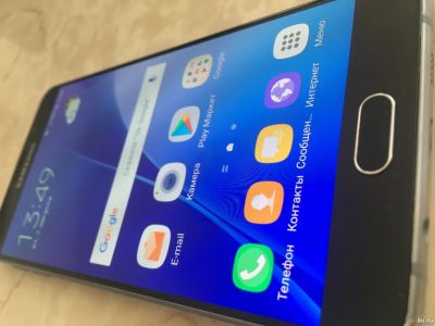 Лот: 12814764. Фото: 1. Samsung Galaxy A7 2016 SM-A710... Смартфоны