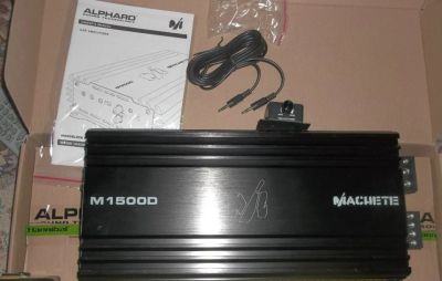 Лот: 16284260. Фото: 1. Усилитель Alphard Machete M1500D. Усилители