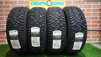 Лот: 23492769. Фото: 1. Зимние шипованные шины Ikon Tyres... Шины