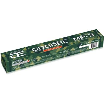 Лот: 24377509. Фото: 1. Электроды Goodel, МР-3, 4х450... Электроды, проволока для сварки