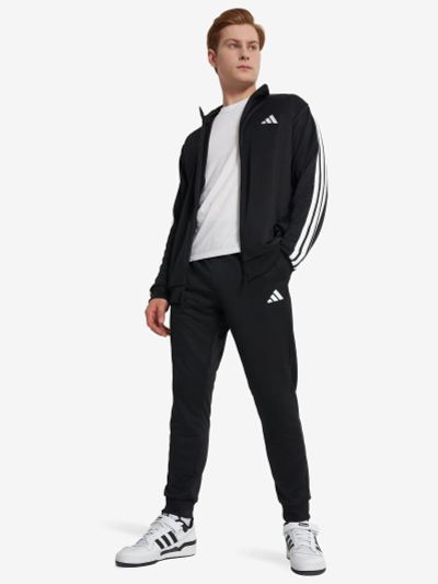 Лот: 25339422. Фото: 1. Костюм мужской adidas, Черный. Спортивные костюмы