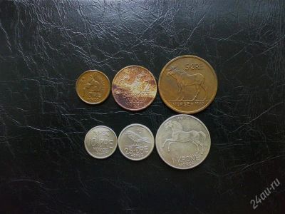 Лот: 627962. Фото: 1. Норвегия. Выпуск из 6 монет 1966... Европа