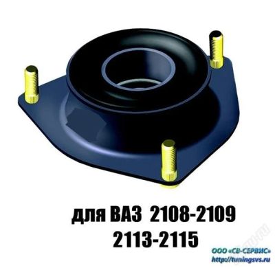 Лот: 961505. Фото: 1. Штатные опоры стоек с ВАЗ 2114... Ходовая, подвеска, рулевое управление