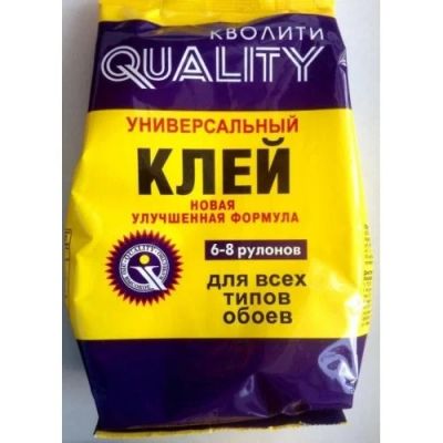 Лот: 12930109. Фото: 1. Клей обойный &quot;Кволити&quot... Клеи, герметики, пена монтажная, клейкие ленты