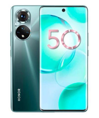 Лот: 18287028. Фото: 1. Смартфон Honor 50 6/128GB, Emerald... Смартфоны