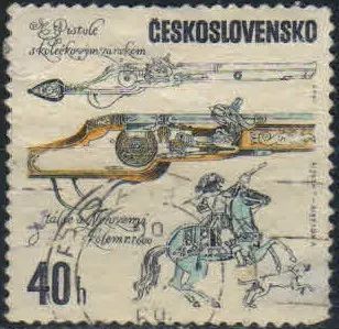 Лот: 20256762. Фото: 1. 1969. Чехословакия. Ранние пистолеты... Марки
