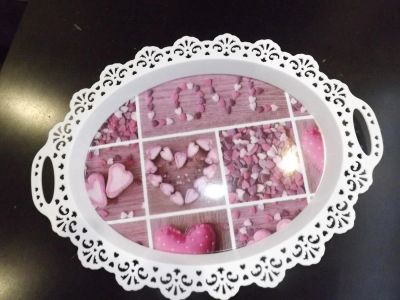 Лот: 10562786. Фото: 1. Поднос пластмассовый 39*29*2,5. Другое (посуда, кухонная утварь)