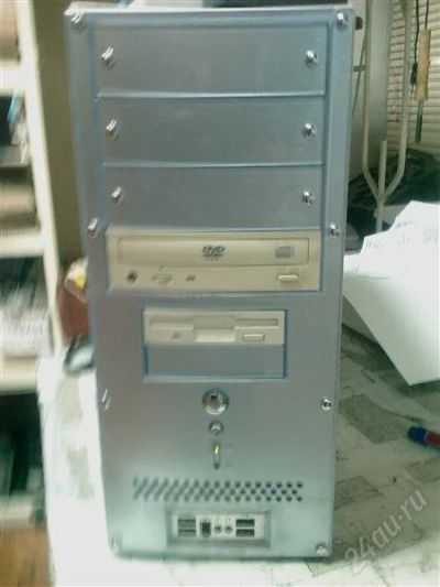 Лот: 1910173. Фото: 1. Системный блок Celeron 2.00GHz... Компьютеры в сборе