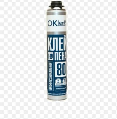 Лот: 15768224. Фото: 1. Клей пена oklent выход 80+ для... Клеи, герметики, пена монтажная, клейкие ленты