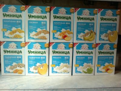 Лот: 3845346. Фото: 1. каша Умница. Детское питание