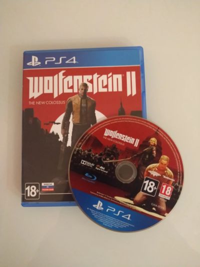Лот: 16519077. Фото: 1. Wolfenstein II The new colossus. Игры для консолей