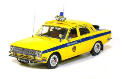 Лот: 6478762. Фото: 1. Масштабная модель ГАЗ-24 милиция... Автомоделизм