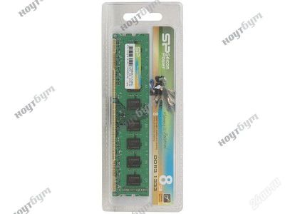 Лот: 2451513. Фото: 1. Модуль памяти 8ГБ DDR3 SDRAM Silicon... Оперативная память