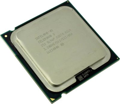 Лот: 9300958. Фото: 1. Процессор Intel Celeron D 352... Процессоры