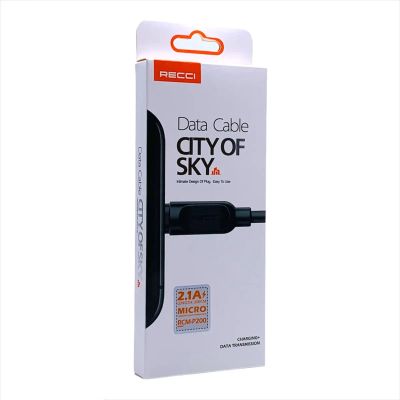 Лот: 22147822. Фото: 1. Кабель RECCI micro USB RCM-P200... Дата-кабели, переходники